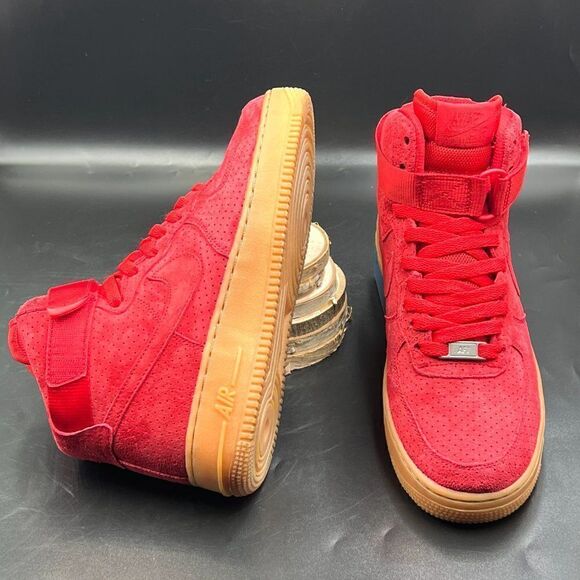 Nike Wmns Air Force 1 Hi Suede 'University Red' (2016) - Picture 12 of 12